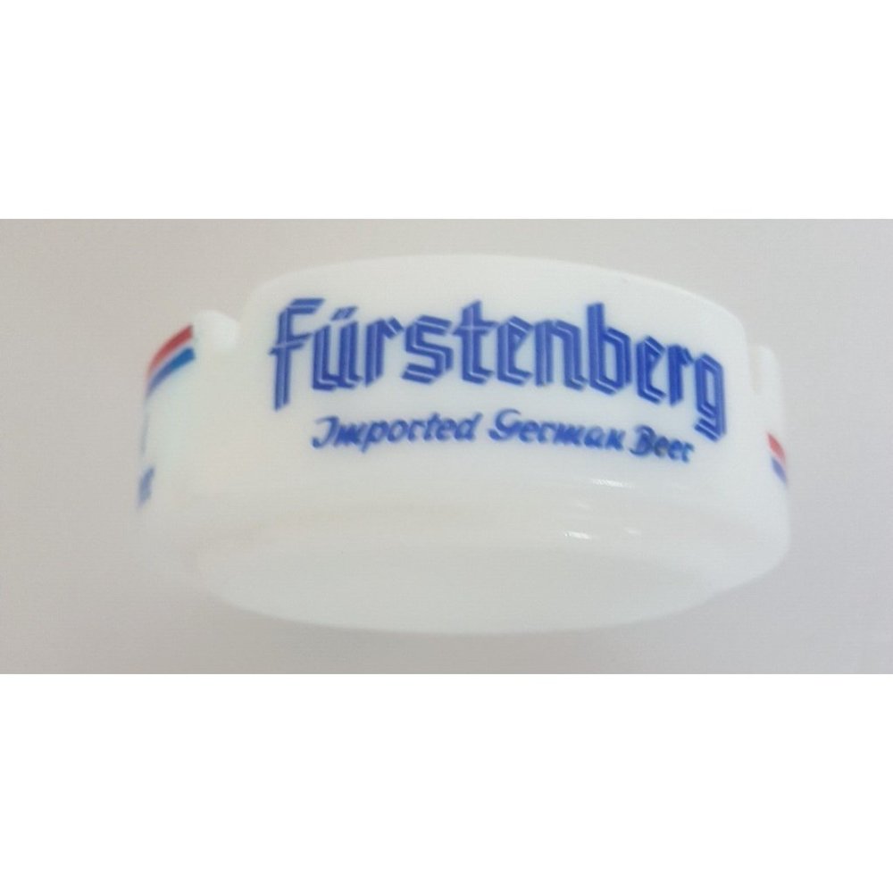 FURSTENBERG Beer Germany Ashtray Ceramic Man Cave Cigarrette Made in France